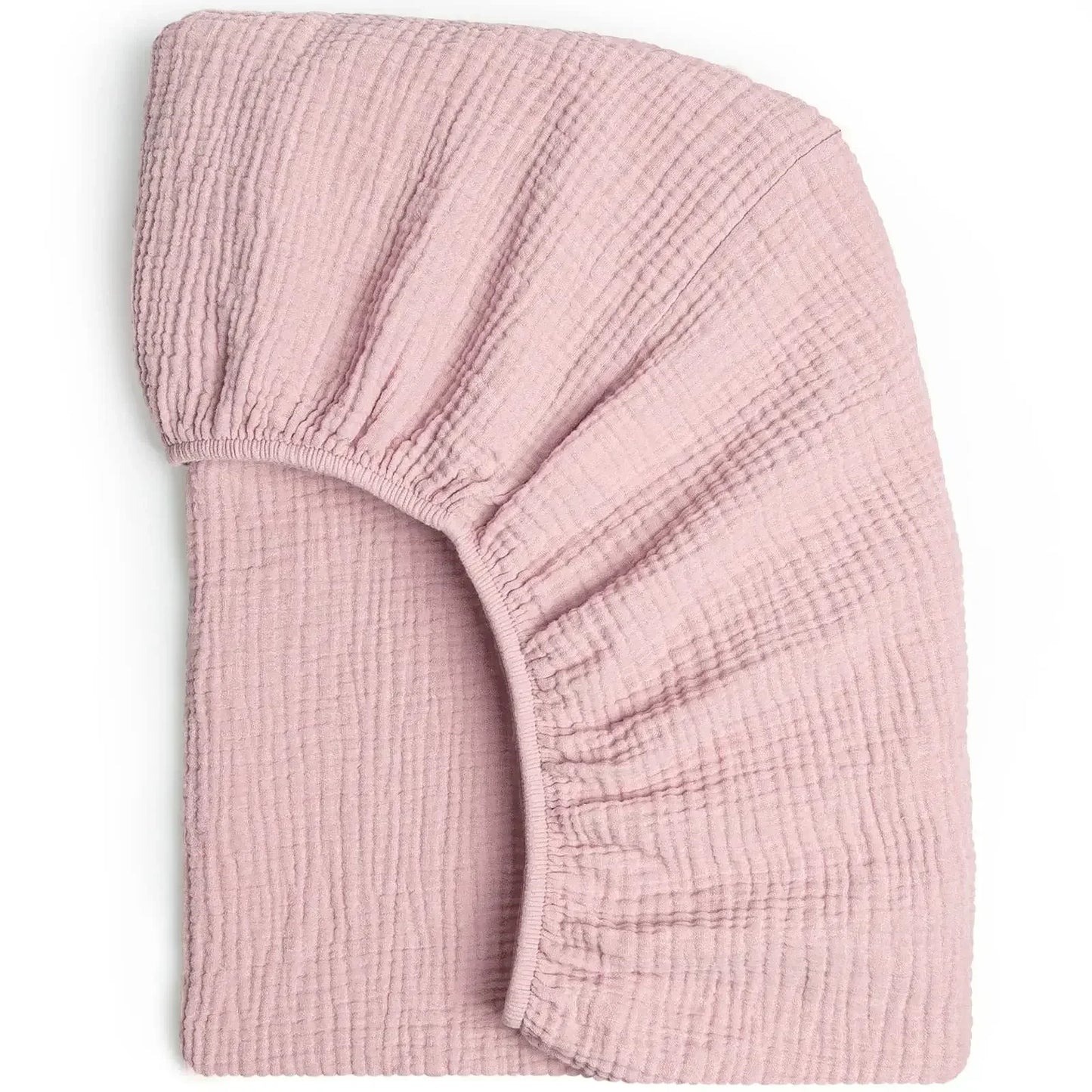 Soft Breathable Muslin Cotton Crib Bed Fitted Sheet