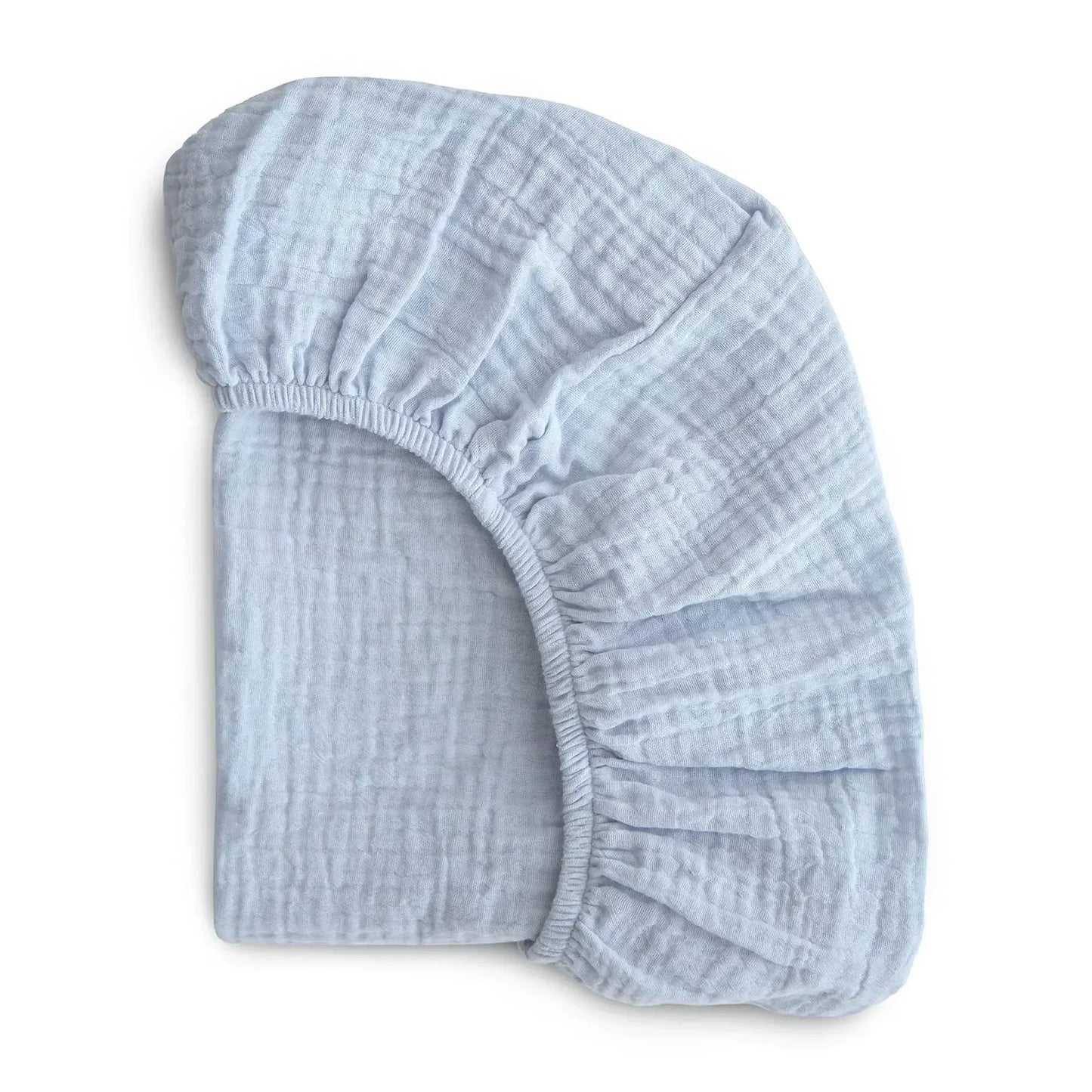 Soft Breathable Muslin Cotton Crib Bed Fitted Sheet