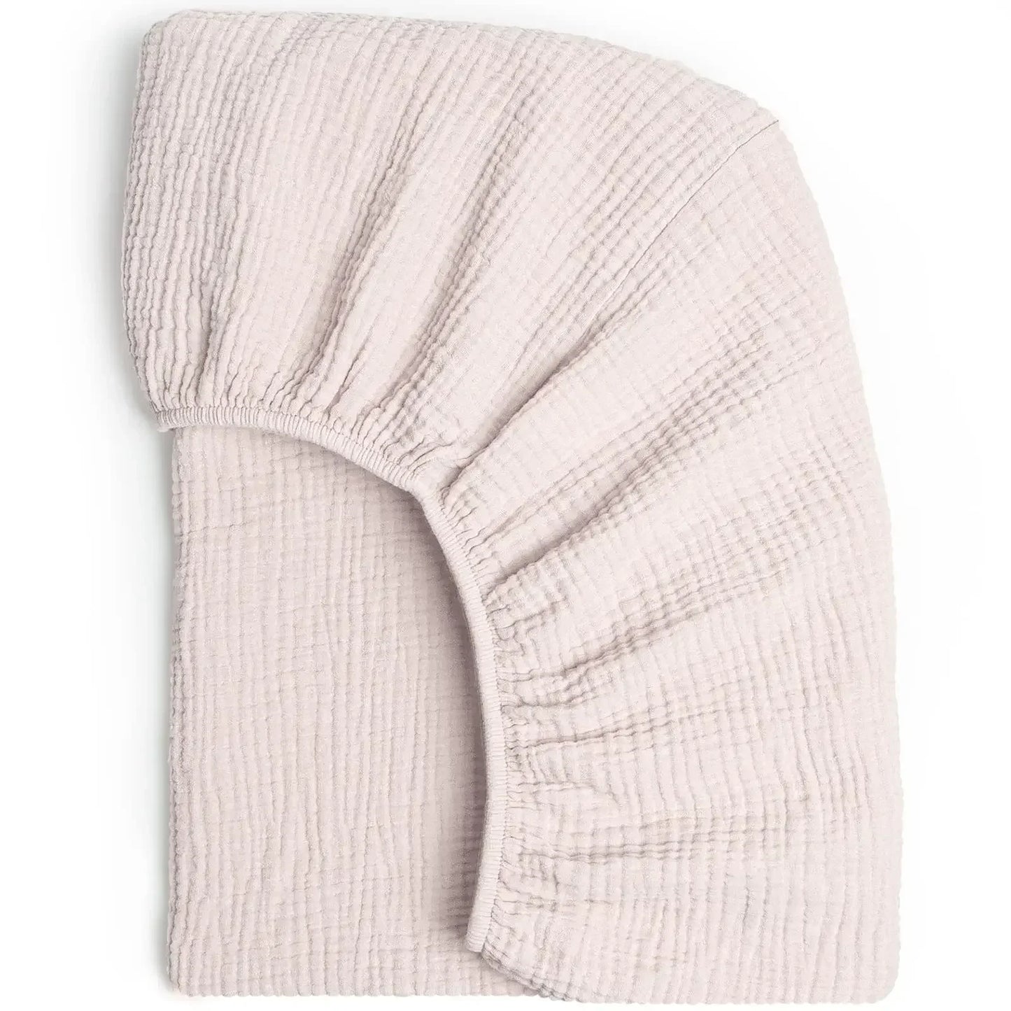 Soft Breathable Muslin Cotton Crib Bed Fitted Sheet