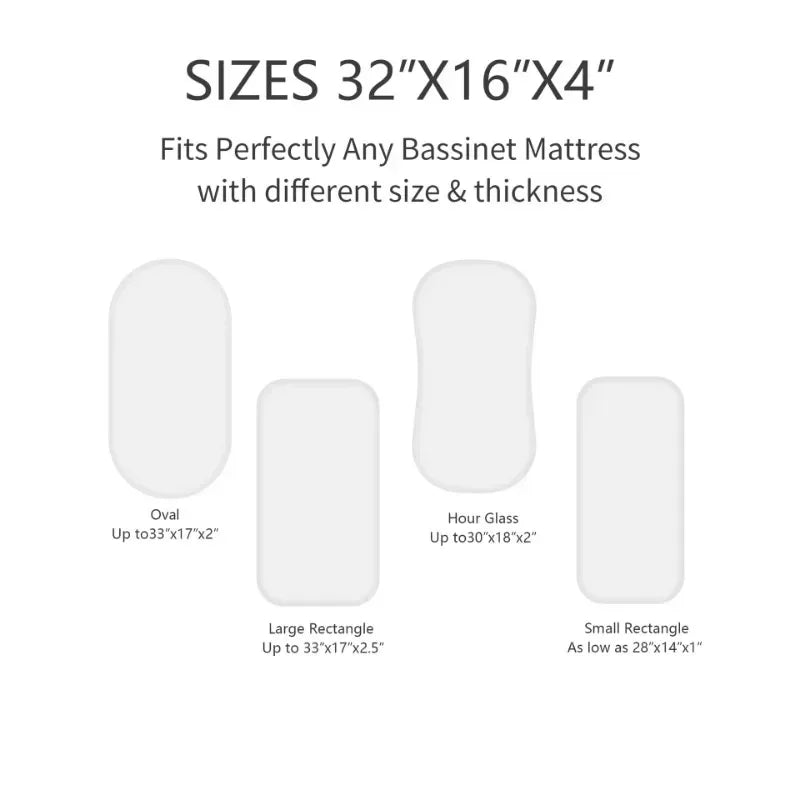 Soft Breathable Muslin Cotton Crib Bed Fitted Sheet