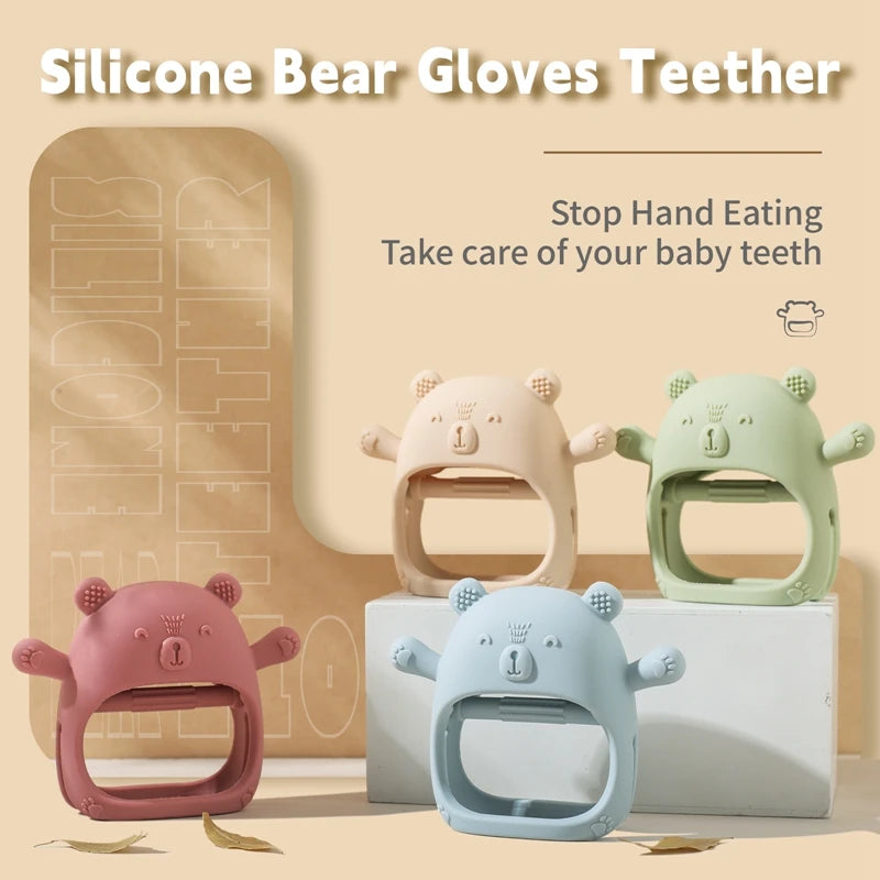 BPA Free Bear Baby Teether BPA Free