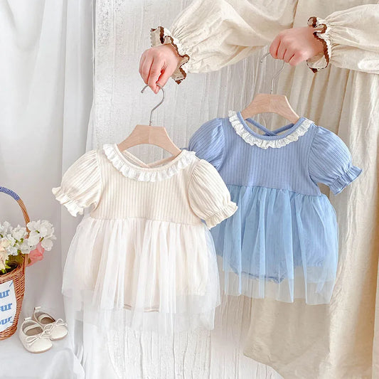 New Summer Baby Bodysuit Dress
