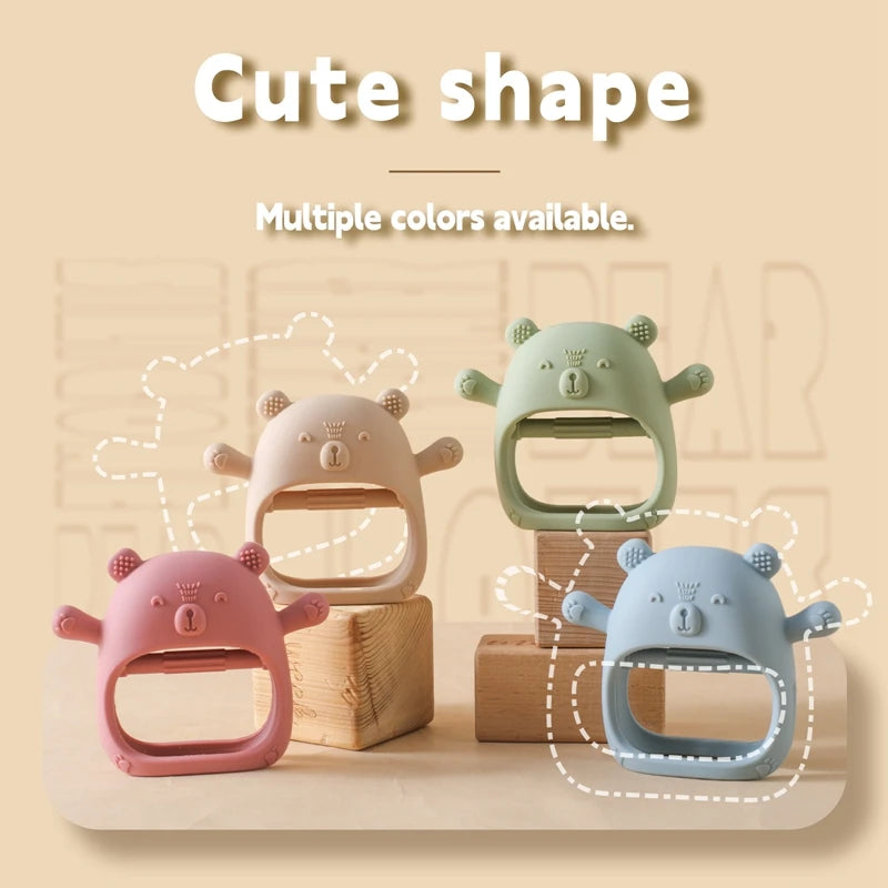 BPA Free Bear Baby Teether BPA Free