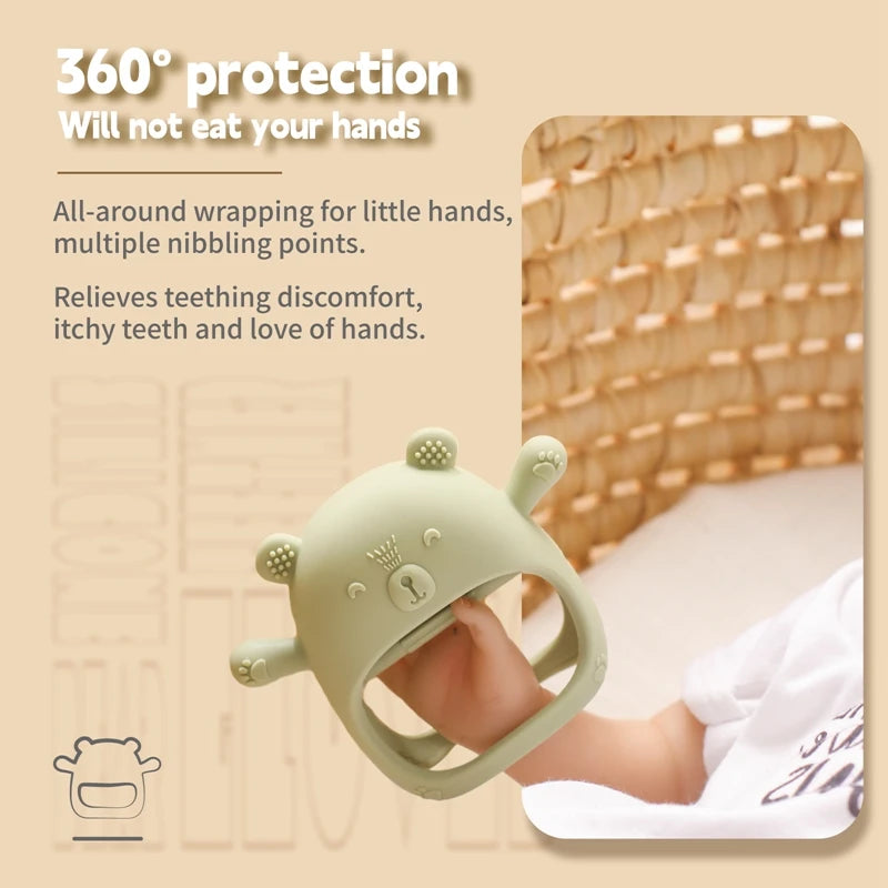 BPA Free Bear Baby Teether BPA Free
